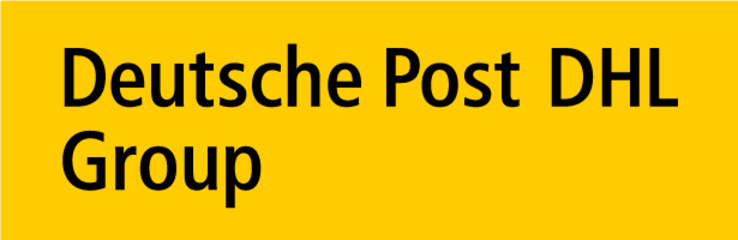 Deutsche Post DHL Group Logo gelb schwarz