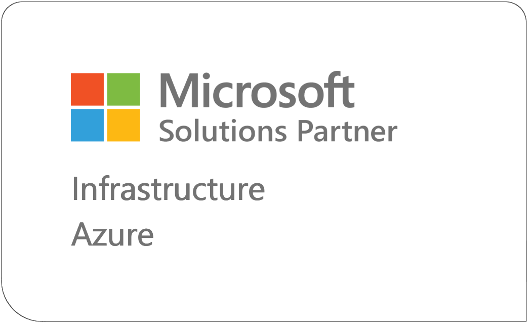 Logo Microsoft Solution Partner Infrastructure Azure